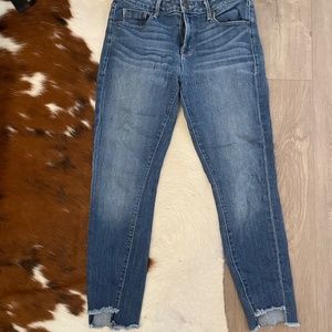 Parker Smith Frayed Hem Jeans